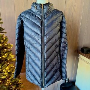 MICHAEL MICHAEL KORS Black Down Packable Coat 2X